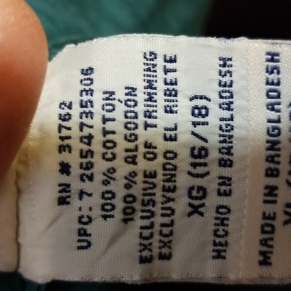 XL "Faded Glory" Teal Top - Picture 5 of 5